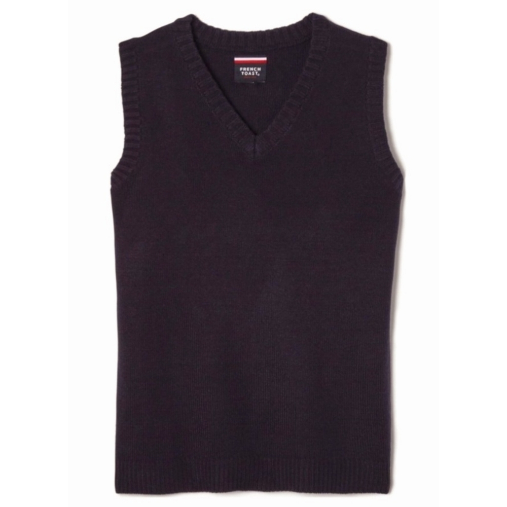 French Toast Boy's Navy Blue Sweater Vest